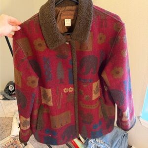 Pendleton Women's Multicolor Teddy Jacket